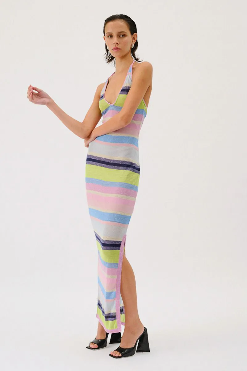 Zephyr Halter Maxi Dress