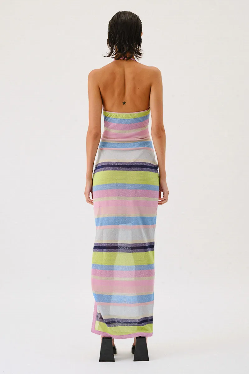 Zephyr Halter Maxi Dress